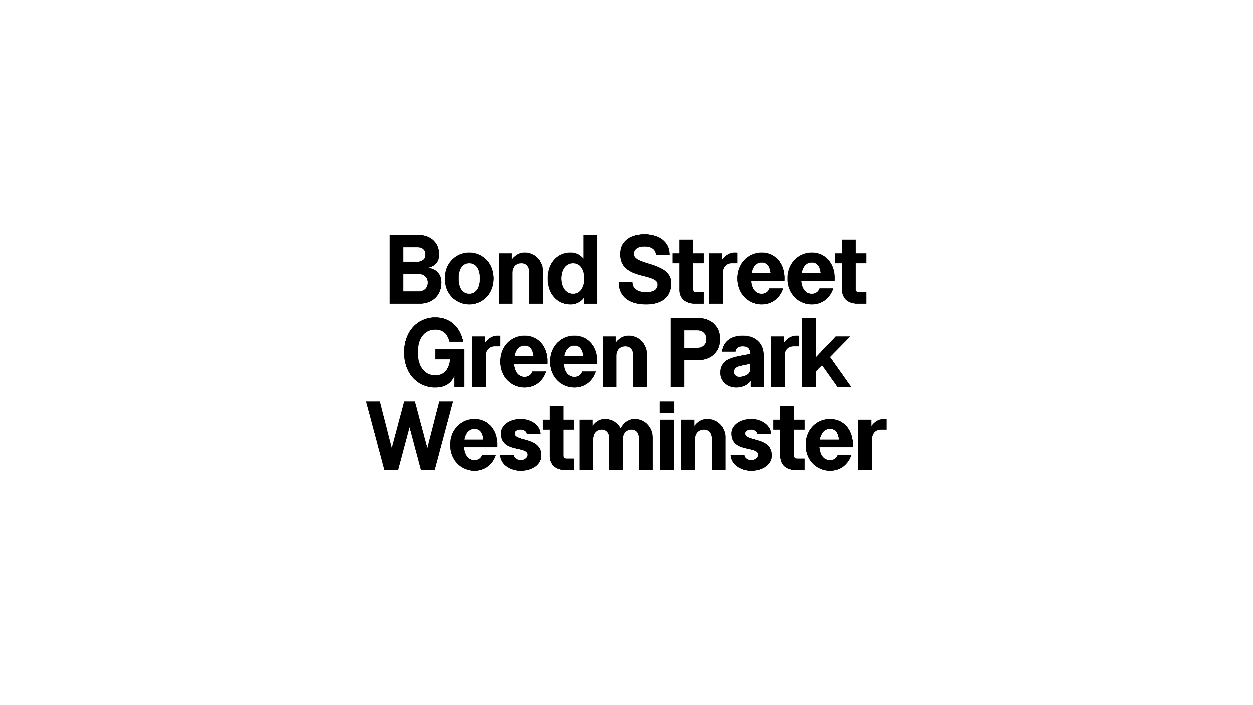 II Increments Sans font example